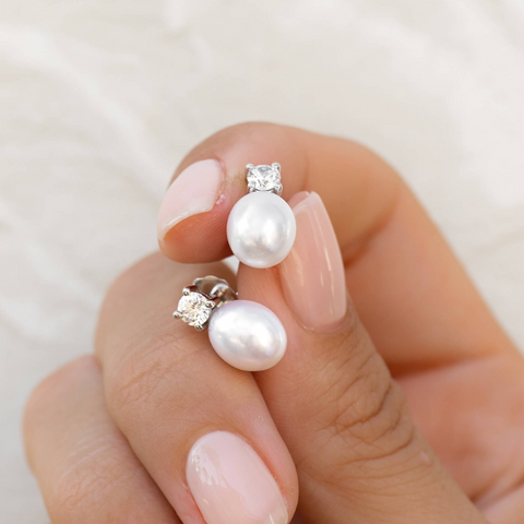 Marianne pearl drop earrings