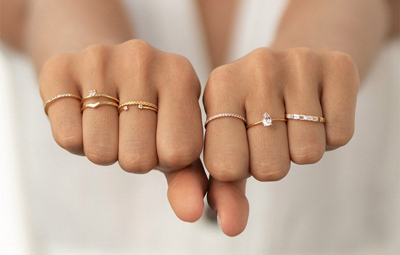 Linjer jewelry - sterling silver and solid 14k gold