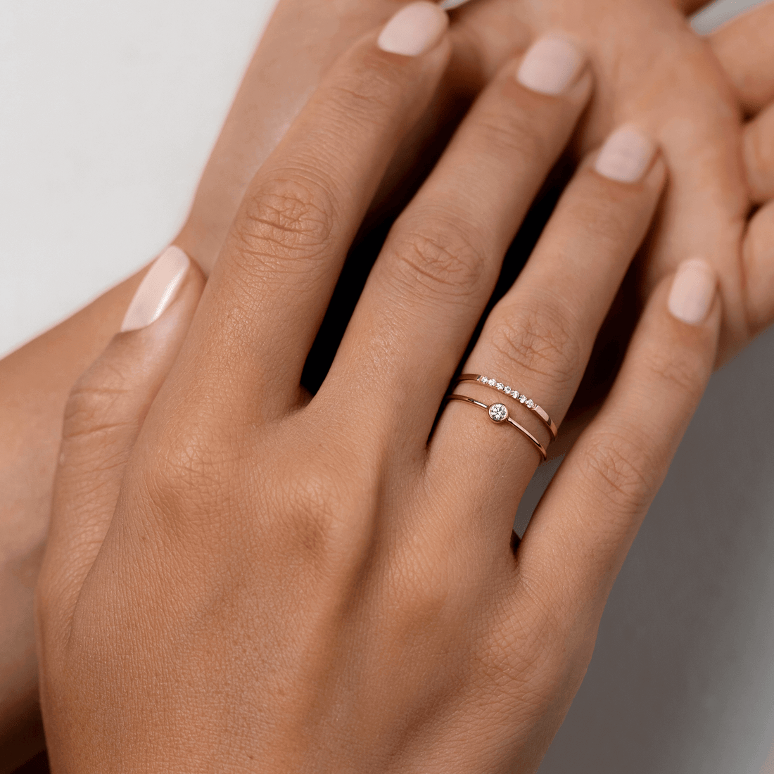 Diamond Ring (Bezel Set) - Anja
